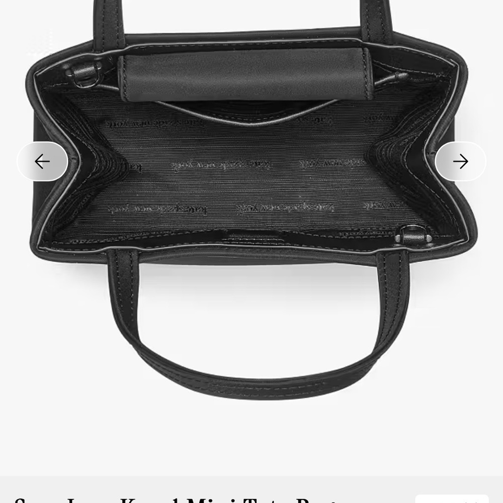 Kate Spade Black Tote Bag - Picture 5 of 10
